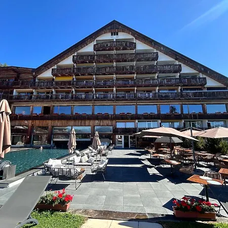 Alpine Haven With Pool And Terrace L'etrier Access Apartman Crans-Montana